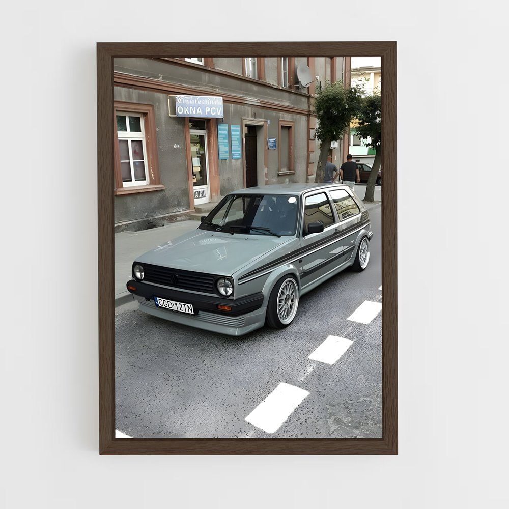 Poster Golf GTI Legend – affiche Volkswagen (vue 5)
